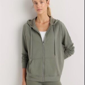Quince SuperSoft Fleece Zip Up Hoodie